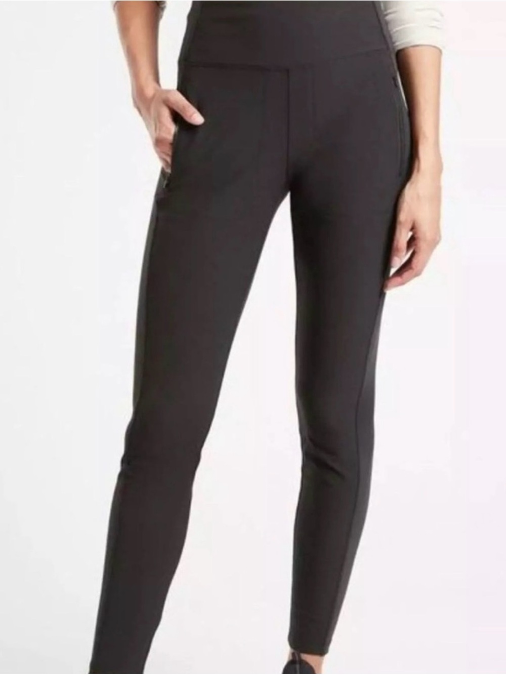 Athleta Headlands Hybrid Trek Tight Leggings Gray